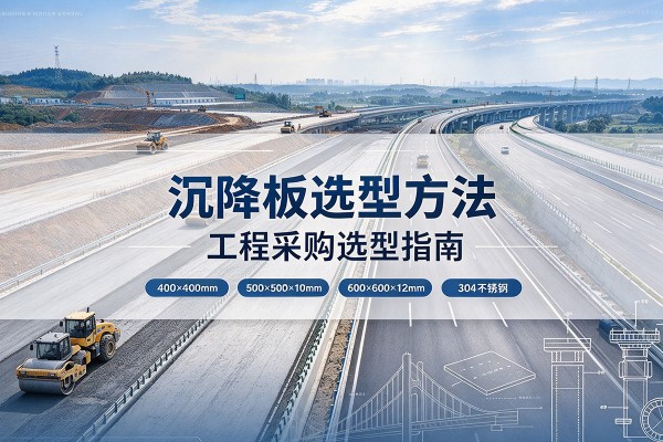 沛县沉降板选择方法