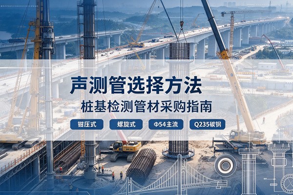 沛县声测管选型标准