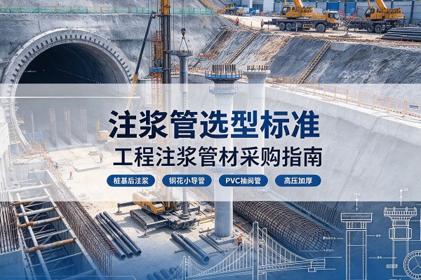 沛县注浆管选型标准