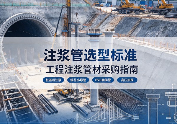 沛县注浆管选型标准